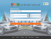 Tablet Screenshot of carrentalsnet.com